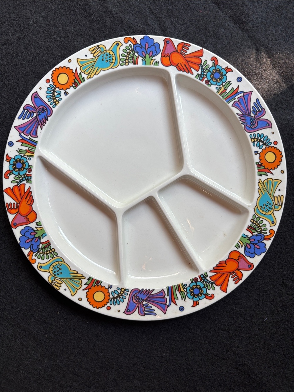 Villeroy  & Boch  “Acapulco” porcelain fondue plates
